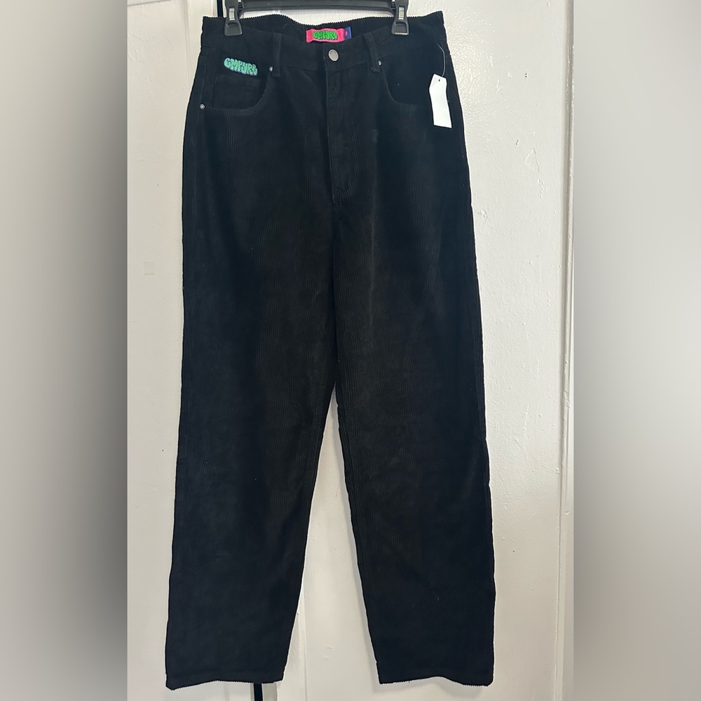 Empyre Black  Corduroy Wide Leg Pants